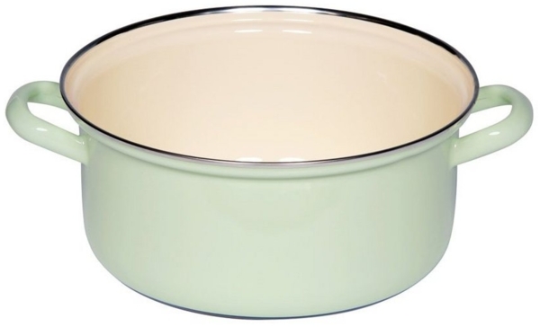 Riess Bunt Kasserolle mit Chromr, 22 cm 3 L