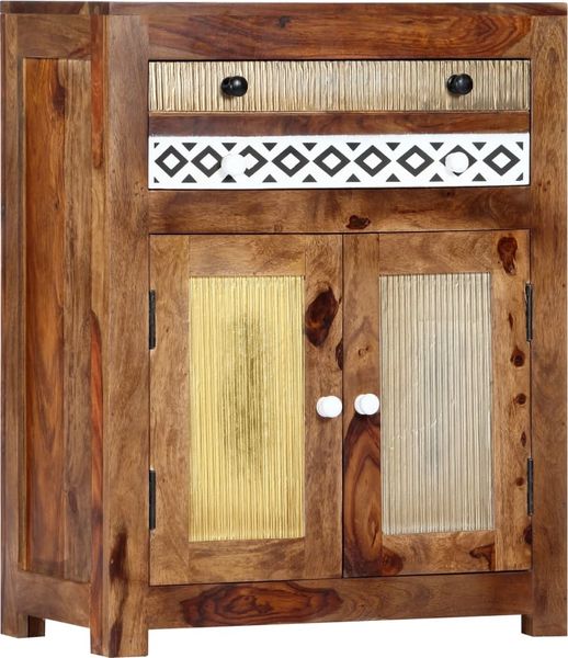 vidaXL Beistellschrank 60x30x75 cm Massivholz Akazie 247730
