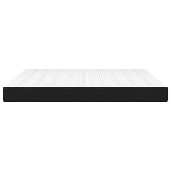vidaXL Taschenfederkernmatratze Mittel Schwarz 160x200x20 cm Stoff 347816 Bild 4