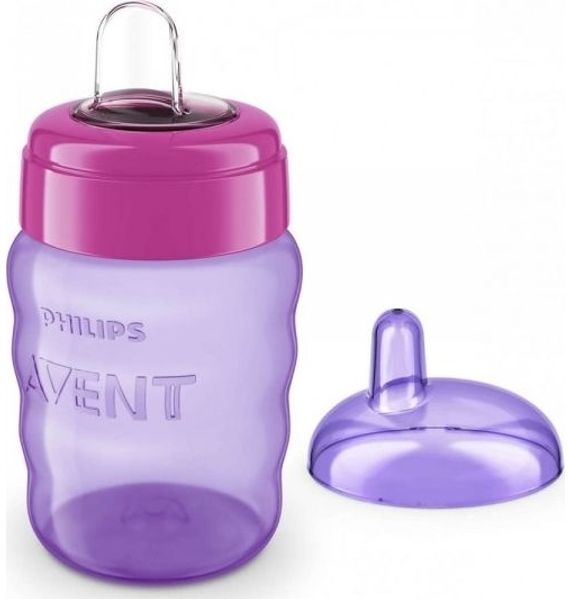 Philips AVENT 260 ml 9+ Monate EASY SIP auslaufsichere Trinkflasche lila