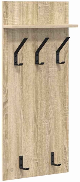 vidaXL Wandmontierter Kleiderständer Sonoma-Eiche 90 x 40 x 10 cm 874453