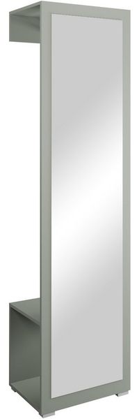 OTTO home Garderobenschrank Paris moderne Garderobenschrank 190cm, mit Kleiderstange und Frontspiegel