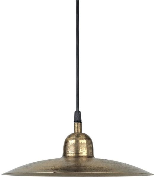 PR Home 1432802 Pendelleuchte Como 1-flammig Gold 28cm E27