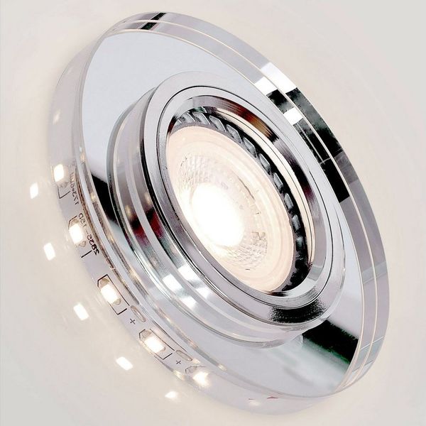 Maxkomfort Einbauleuchte 4111-4112, LED wechselbar, ohne Leuchtmittel, warmweiß, 3000K, einbauleuchte