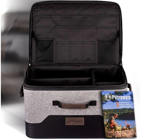Petromax Aufbewahrungsbox Catago Box 50 Campingbox Organizer Neuheit 2024 (Set, 1 St, inkl. Katalog), Hochwertige Aufbewahrungs- und Transportlösung