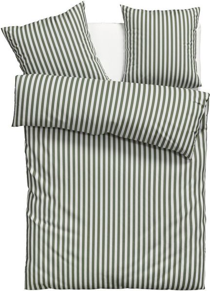 LeGer Home by Lena Gercke Bettwäsche Linnea, Renforcé, 3 teilig, aus 100% Baumwolle, Streifendesign