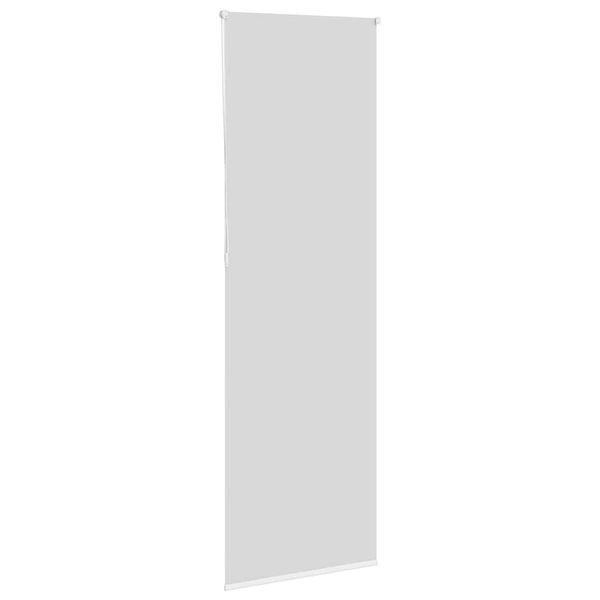 vidaXL Verdunkelungsrollo Weiß 85x210cm Stoffbreite 80,7 cm Polyester 4011957 Bild 4