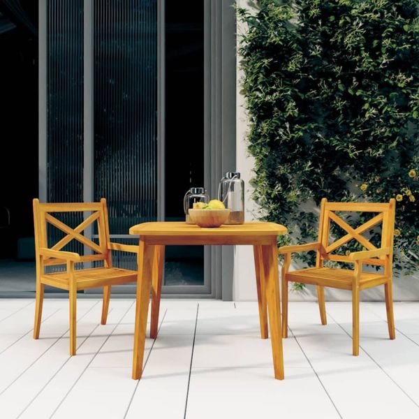 vidaXL Gartentisch 85x85x75 cm Massivholz Akazie 310300