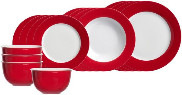 Ritzenhoff & Breker DOPPIO Einsteiger-Set 16-teilig - Rot