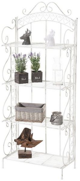 TPFGarden Standregal Anton - Blumenständer - 4-stöckiges Pflanzenregal, Blumenregal - Pflanzengestell, Pflanzenständer mit den Maßen (HxB xT): 153 x 61 x 33 cm