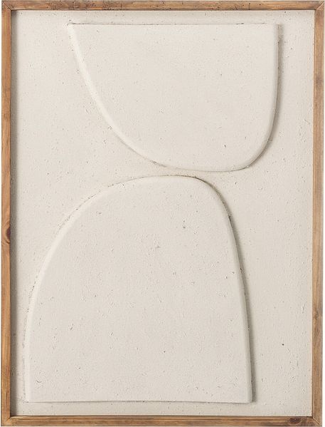 Dekoria Wanddekoration Neutral Flow 82x4x62 cm