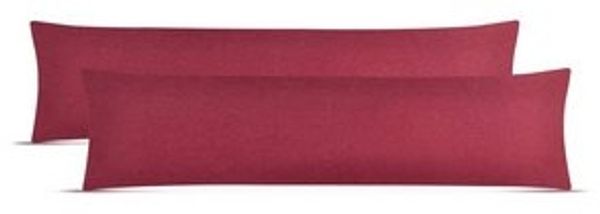 leevitex® Kissenbezüge Kissenbezug, 2er Set, feine Jersey-Qualität, 100% Baumwolle, robuster Reißverschluss Bild 6