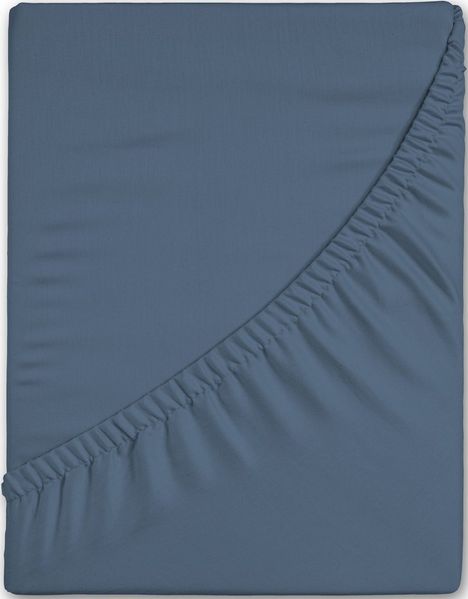 HIP Spannbettlaken Uni 180x220 cm Ice blue
