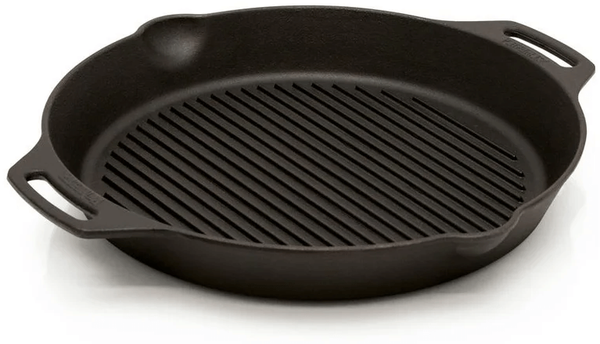 Petromax Grillpfanne Gusseisen Ø 35 cm mit zwei Henkeln