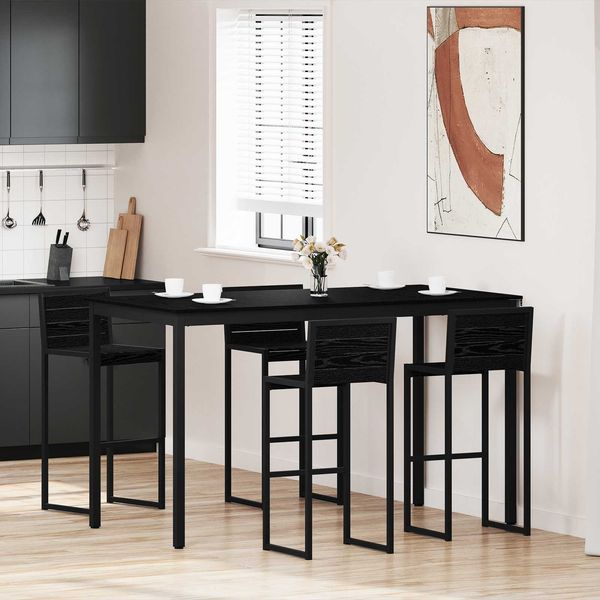 Stehtisch, Bartisch Holzwerkstoff 180 x 90 x 105 cm