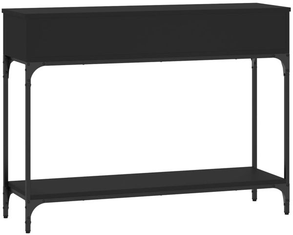 vidaXL Konsolentisch Schwarz 100x30,5x75 cm Holzwerkstoff 833388 Bild 6
