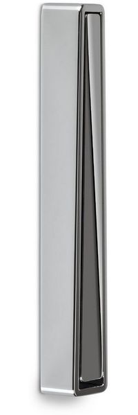 SO-TECH® Klapphaken BARI aus Metall, Höhen 80 - 120 mm, Lochabstände 32-70 mm, (1-St), 120 x 16 x 15 mm, Chrom glänzend, 1 Stück inkl. Schrauben Bild 3