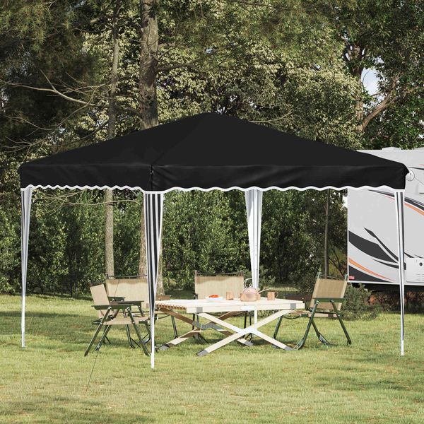 vidaXL Pop-up Partyzelt 288 x 288 x 245 cm Anthrazit Oxford-Stoff 42019748