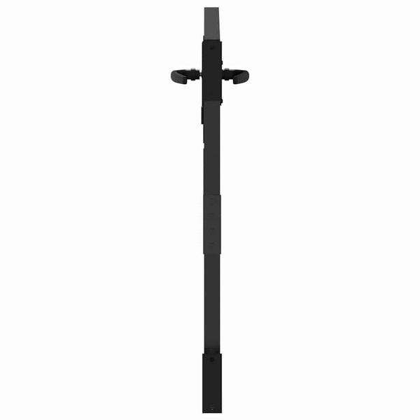 vidaXL Gartentor Schwarz 85 x 100 cm Pulverbeschichteter Stahl 42015859 Bild 5