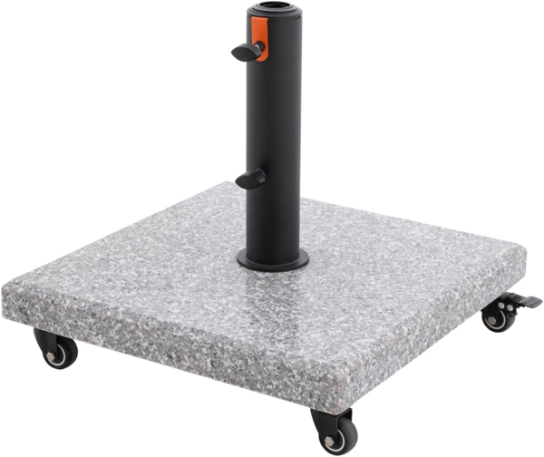 Doppler MyZone Granitsockel 40 oder 50 kg auswählbar 85897 Rollsockel inkl. Standrohr 40 kg