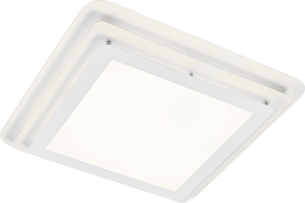 Osram LED Deckenleuchte Orbis Spiral Layer weiß 45 x 45 cm 26 W