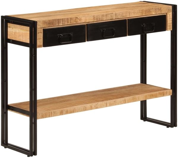 Konsolentisch, Beistelltisch, Konsole 110x30x76 cm Massivholz Mango Bild 2
