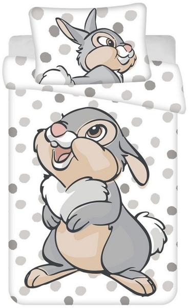 Disney Thumper Bettwäsche-Set – Kuschelige Kinderbettwäsche 100x135 cm & 40x60 cm