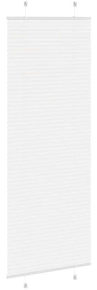vidaXL Plissee Weiß 80x200 cm Stoffbreite 79,4 cm Polyester 4015513 Bild 4