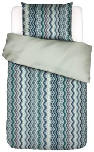 Essenza Sol Duvet cover Comforting green 140x220