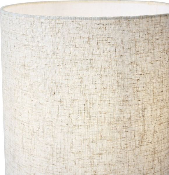 Qazqa Tischleuchte Dahlia, ohne Leuchtmittel, E27, Beige, Japandi, Kunststoff, 1-flammig