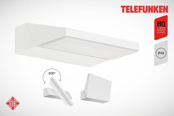 Telefunken LED Außen-Wandleuchte BERGEN