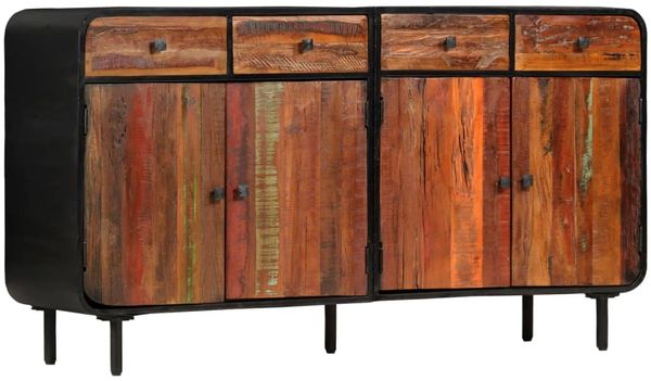 vidaXL Sideboard Massives Altholz 140×35×76 cm 282885