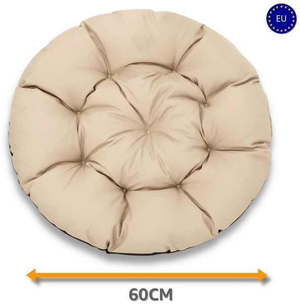 Amazinggirl Dekokissen Hängesessel Kissen Sitzkissen für Hängeschaukel 60 cm - Outdoor