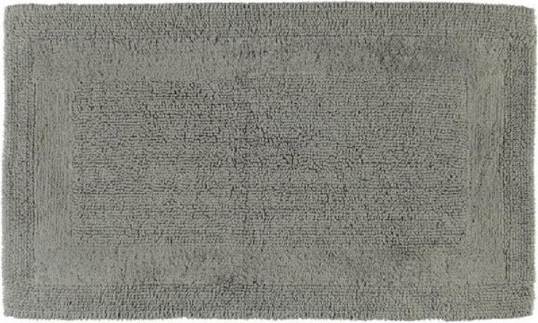 Cawö Wende-Badteppich Luxus Uni Graphit (70x120 cm) 1000-779-70/120