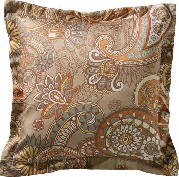 Erwin Müller Kissenbezug Kuschelkissenbezug, (1 Stück), Paisley