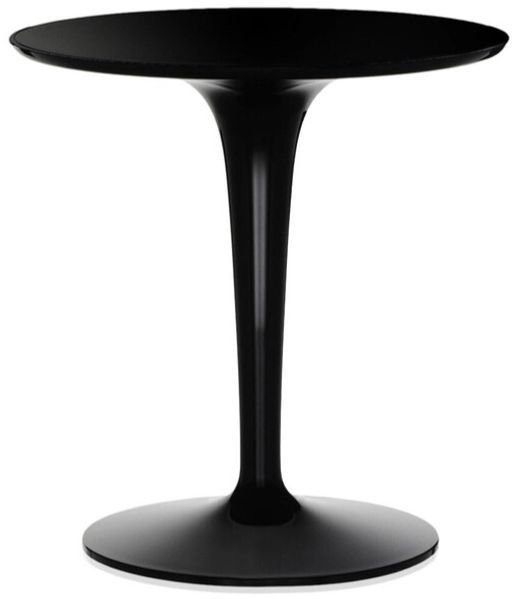 Kartell Tip Top Mono Beistelltisch, Schwarz