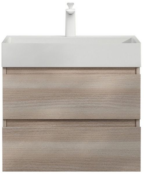 doporro Badmöbel-Set Badmöbel-set Verona Waschbecken-Unterschrank Wandmontage