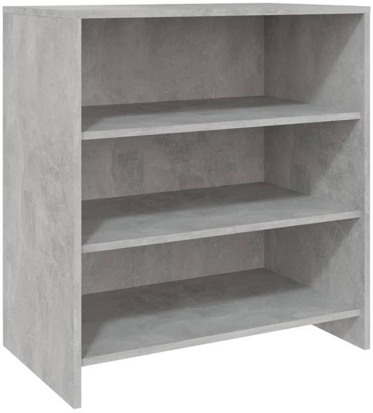 vidaXL 3-tlg. Sideboard Betongrau Holzwerkstoff [3098076] Bild 4