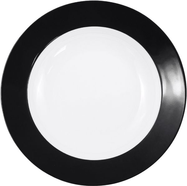 KAHLA Pronto Colore Suppenteller 22 cm pure black