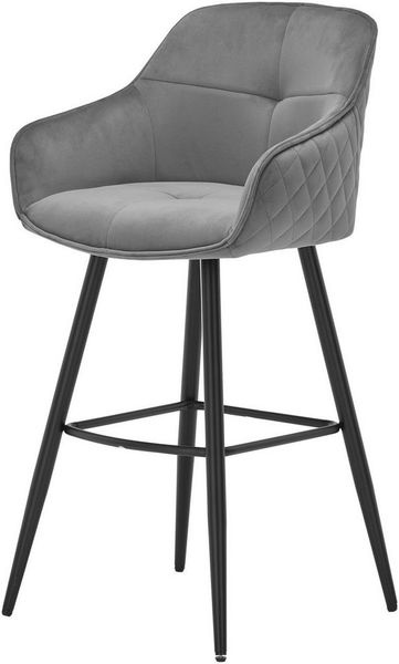 Stolkom Sp.z.o.o. Barhocker Emma (Set, 2 St), Komfortsitzhöhe 73 cm, 180°drehbar Auto Return funktion