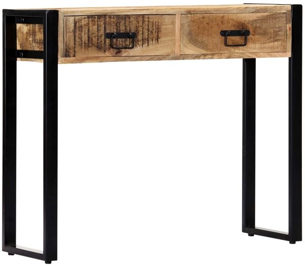 vidaXL Konsolentisch 90 x 30 x 75 cm Massivholz Mango 247920 Bild 11
