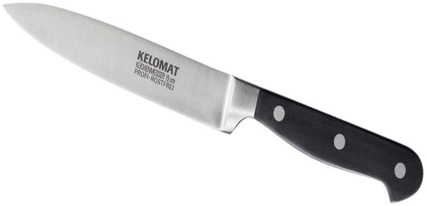 Kelomat Küchenmesser 15 cm Chromstahl Profi geschmiedet