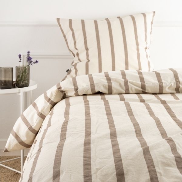 Nordisk Tekstil Ökologische Bettwäsche Kelly stripe