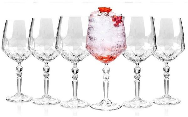 RCR Cocktailglas RCR Alkemist Cocktailglas 670 ml 6er Set, Kristallglas