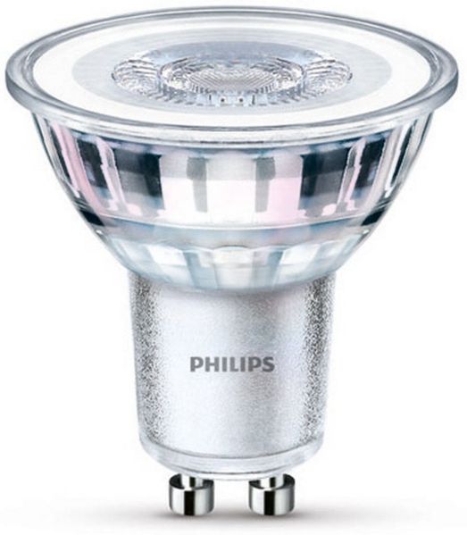 Philips LED-Lampe Classic Spot 4,6W/827 (50W) 36° 2-pack GU10
