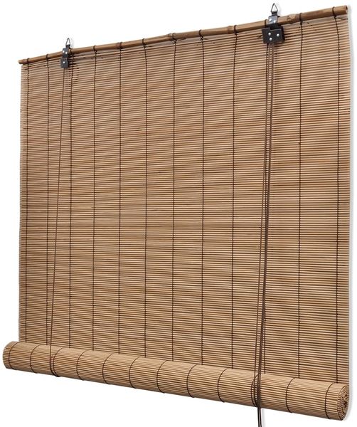 vidaXL Bambusrollo, Braun, 150 cm x 2,2 m, 1 Rollo