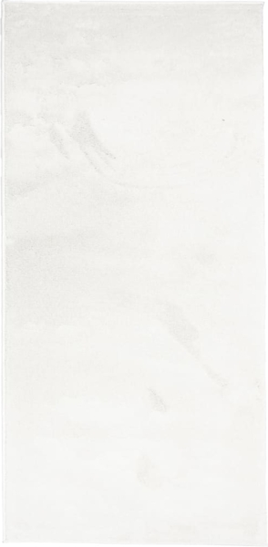 vidaXL Teppich OVIEDO Kurzflor Creme 100x200 cm 375510