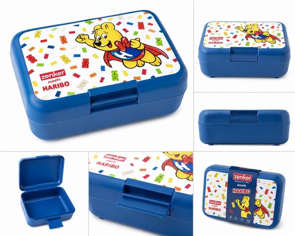 Haribo Bär Brotdose für Kinder Lunch-Box für die Schule, den Kindergarten