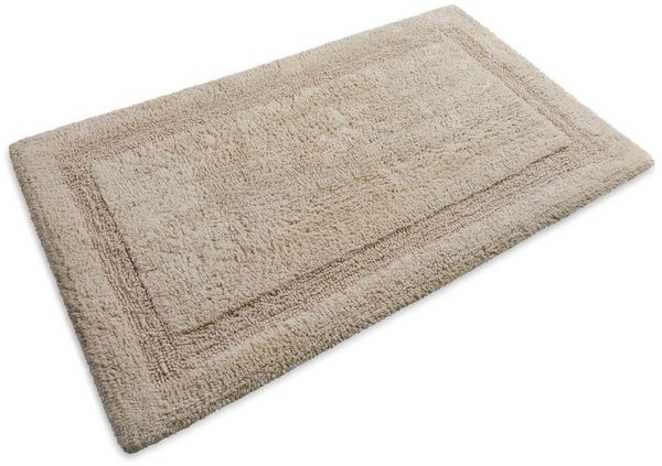 OTTO home Badematte Meellor, Höhe 20 mm, rutschhemmend beschichtet, fußbodenheizungsgeeignet, Baumwolle, rechteckig, Badteppich, getuftet, modern, Uni, antirutsch, flauschig, Baumwolle