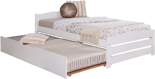Stauraumbett Seniorenbett "Loni" 120x200 Kiefer massiv